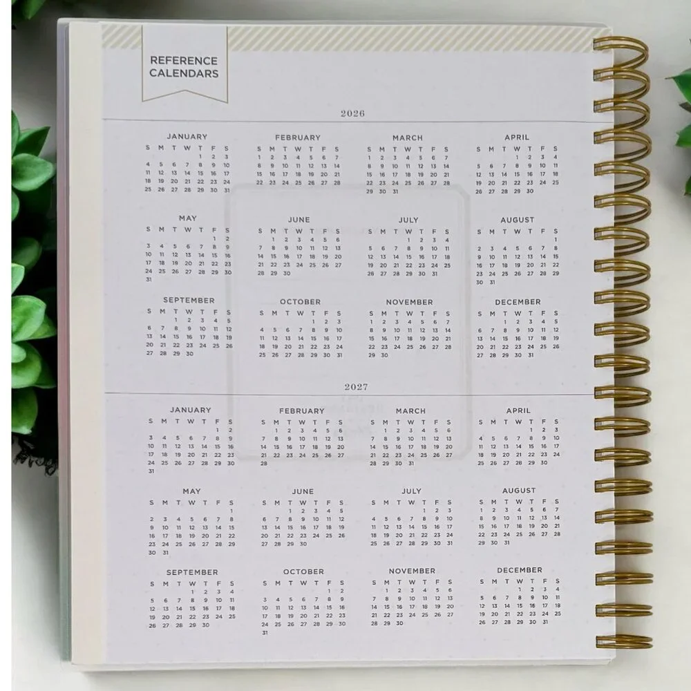 2026 Planner Set - Aurora Rose Gold Gradient | BellaRosaMariaBoutique Exclusive